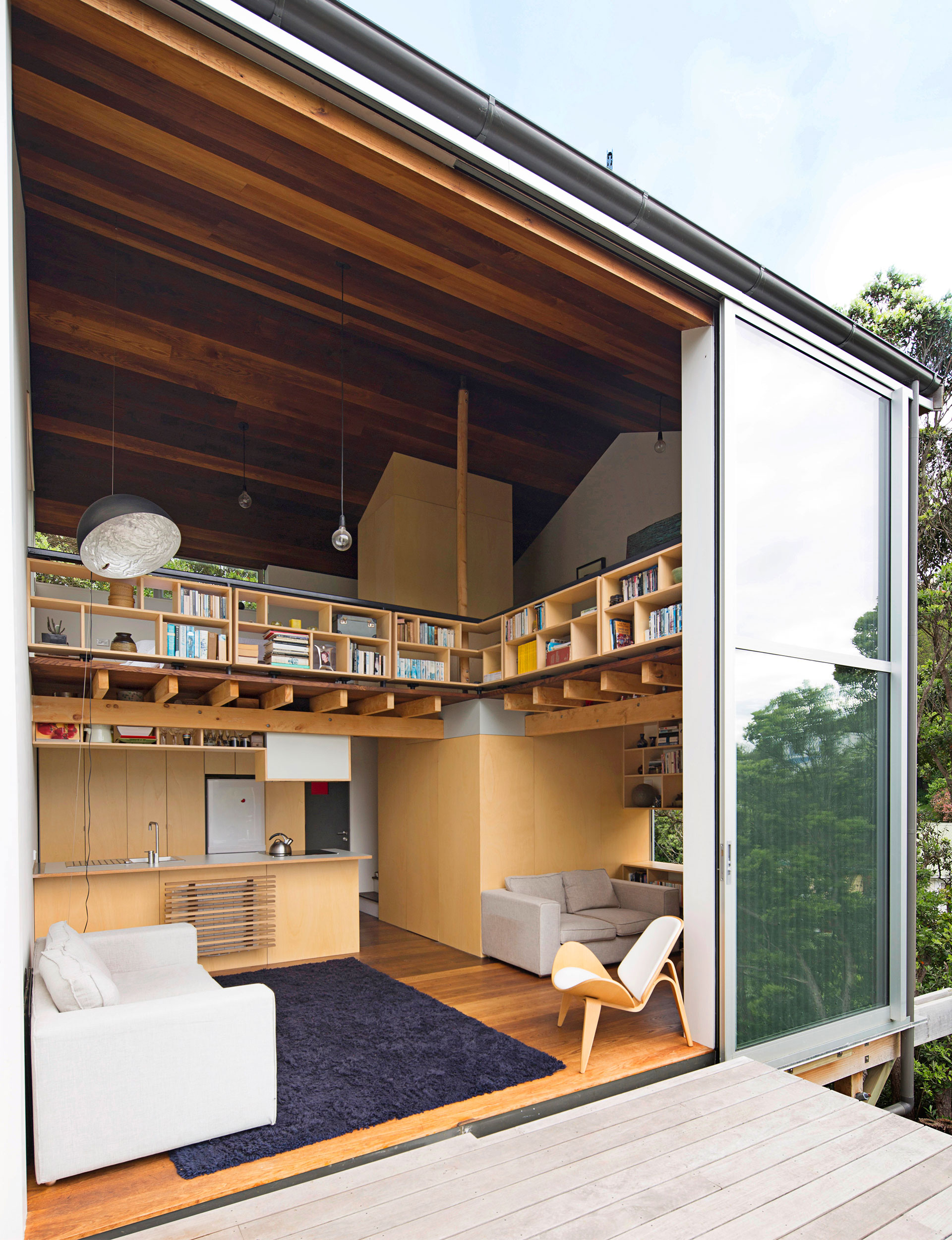 Bedroom in compact living space