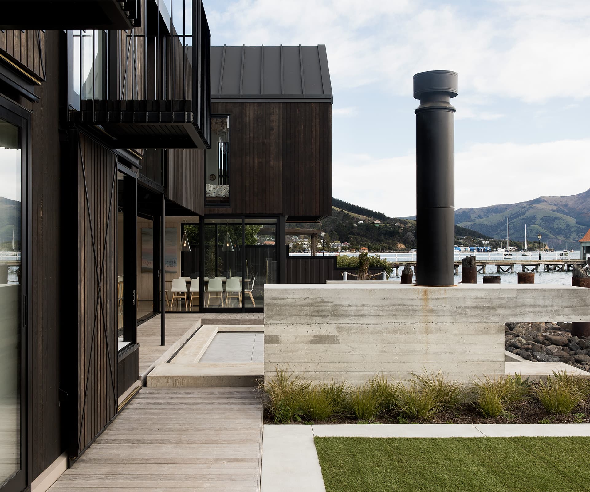 Akaroa waterfront, Glamuzina Architects