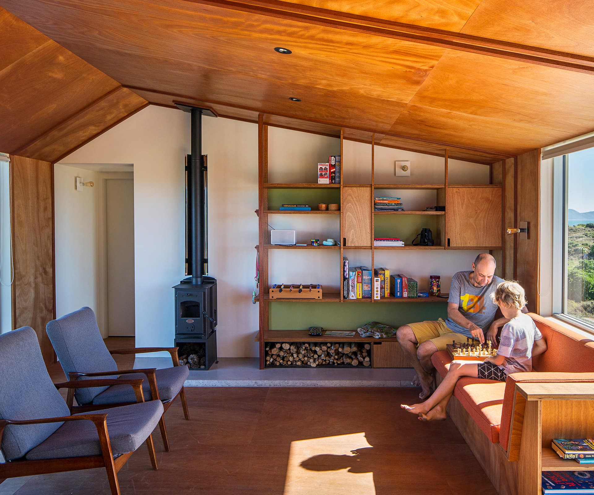 Te Horo bach, Parsonson Architects